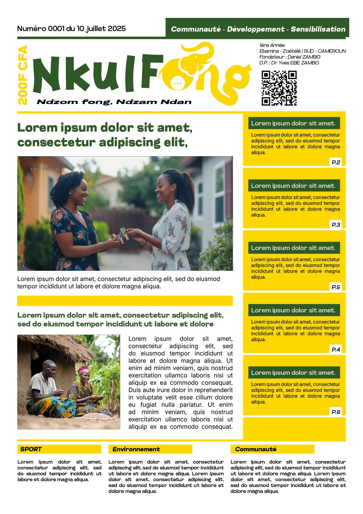 Couverture de Nkulfong